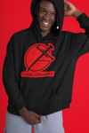 Godly Example Red On Black Hoodie