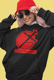 Godly Example Red On Black Hoodie