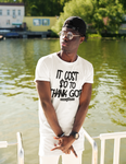 Godly Example "$0 To Thank God"  Tee (White/Black)