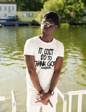 Godly Example "$0 To Thank God"  Tee (White/Black)