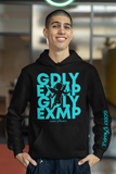 Godly Example Unisex Angel Hooded SweatSuit (Black/Jade)