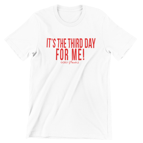 Godly Example "Third Day"  Tee (White/Red)