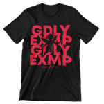 Godly Example "Angel"  Tee (Black/Red)
