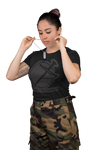 Godly Example Black On Black Logo Tee