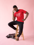 Godly Example "My Dreams Align With God's Plan"  Tee (Red/White) NEW!