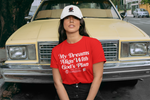 Godly Example "My Dreams Align With God's Plan"  Tee (Red/White) NEW!