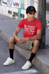 Godly Example "My Dreams Align With God's Plan"  Tee (Red/White) NEW!