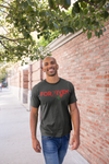 Godly Example "FORGIVEN" Rose Tee (Black/Red)
