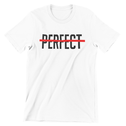Godly Example "Not Perfect " Tee (White/Black)