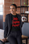 Godly Example "HELP INSPIRE IMPACT " Tee (Black/Red)