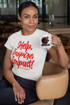 Godly Example "HELP INSPIRE IMPACT " Tee (White/Red)