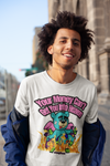 Godly Example "Your Money Won't Get You Into Heaven" Tee (Pink/White)