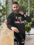 Godly Example "It Cost $0" Crewneck Sweatshirt (B/W/R)
