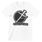 Godly Example Logo Pixi-Tee Bold (White/Black)