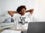 Godly Example "$0 To Thank God"  Tee (White/Black)
