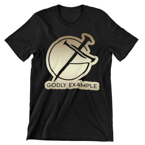 Godly Example Logo Tee Bold (Black/Gold)