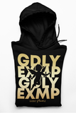 Godly Example Unisex Angel Hooded SweatSuit (Black/Gold) NEW!