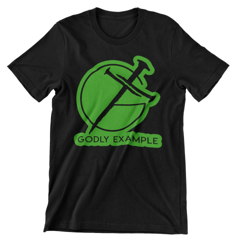 Godly Example Logo (Black/Green)