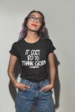 Godly Example "$0 To Thank God"  Tee (Black/White)