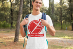 Godly Example Logo Tee Bold (White/Red)
